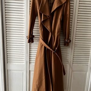 Gwen Stefani Lamb trench coat